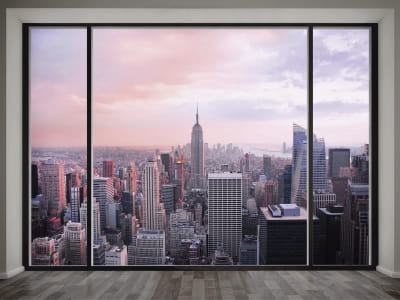 Фотошпалери Вид на хмарочоси Манхеттена