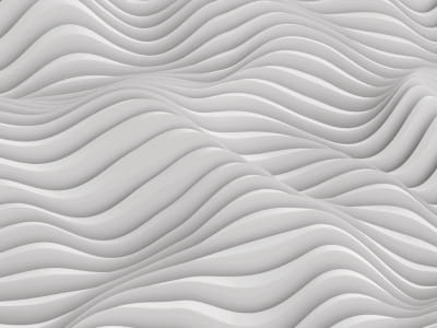 Фотообои Белые волны 3Д