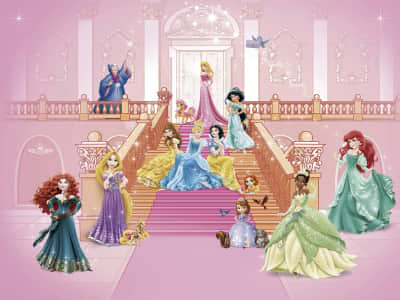 Фотошпалери Принцеси у палаці