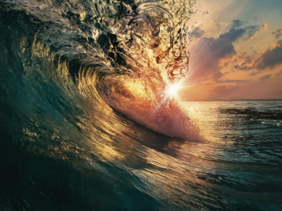 Фотообои Морская волна