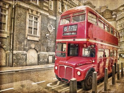 Фотообои Городской автобус в Лондоне