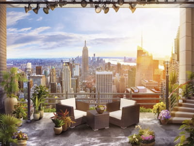Фотообои Балкон в Нью-Йорке