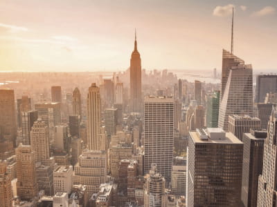 Фотообои Высокие небоскрёбы Нью-Йорка