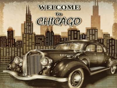 Фотообои Чикаго постер