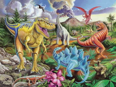 Фотошпалери Доісторичні динозаври