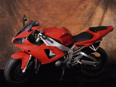 Фотообои Красный мотоцикл