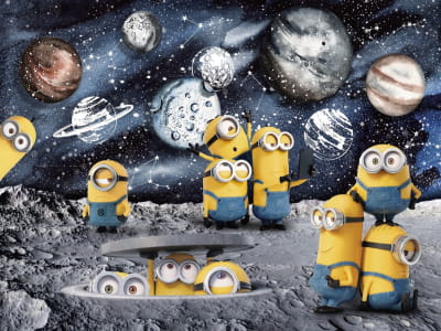 Фотошпалери Посіпаки у космосі