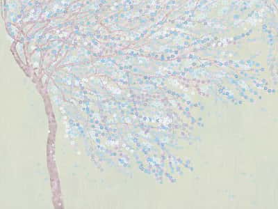 Фотообои Буйно цветущее дерево