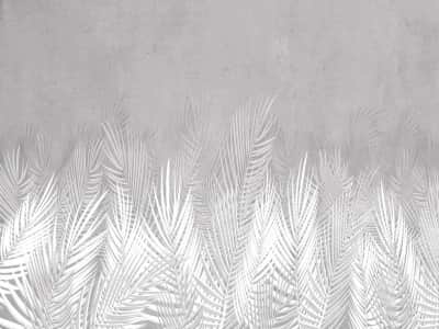 Фотошпалери Біле пальмове листя