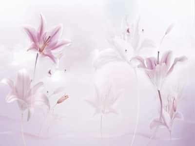 Фотообои Красивые лилии