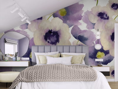 Фотошпалери Акварельний букет