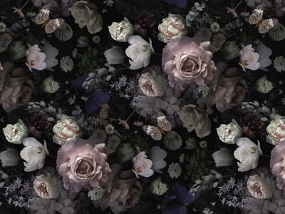 Фотообои Живописные розы