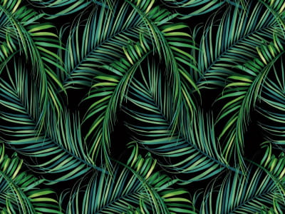 Фотошпалери Чудове тропічне листя
