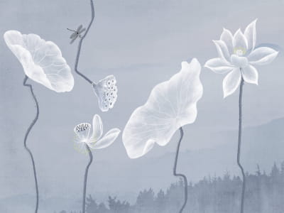 Фотообои Цветы лотоса