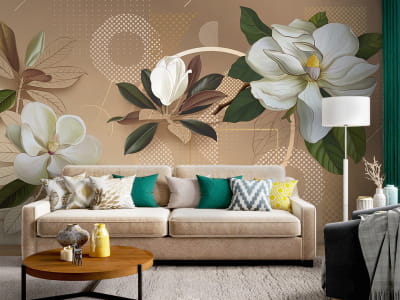 Фотообои Магнолия вечнозеленая