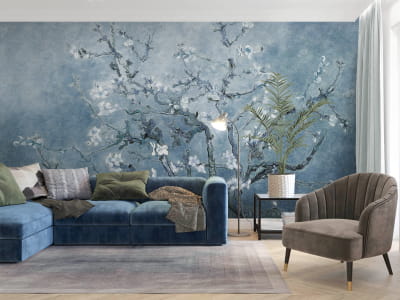 Фотообои Цветущий миндаль