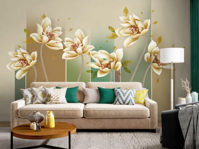 Фотообои Солнечный лотос