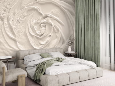 Фотошпалери Порцелянова троянда