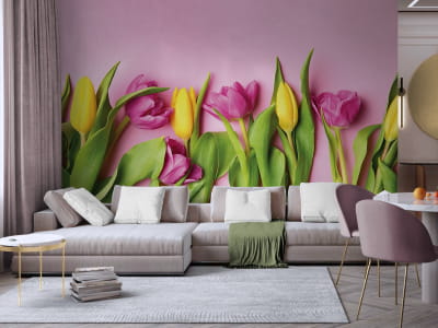 Фотообои Яркие тюльпаны