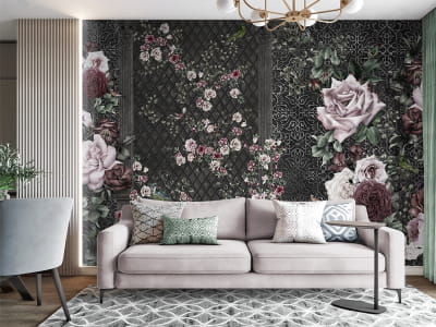 Фотообои Сад цветущих роз