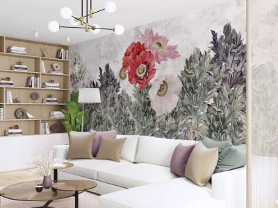 Фотообои Букет маков