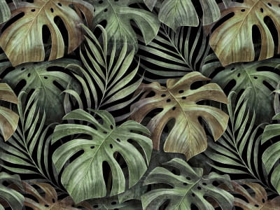 Фотошпалери Листя тропічних рослин