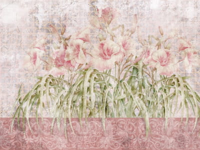 Фотообои Нежные розовые цветы