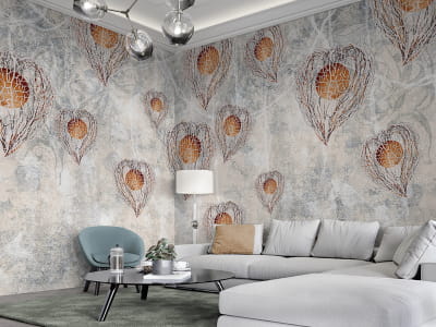 Фотообои Физалис, акварель