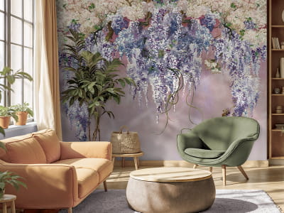 Фотообои Красивые ветви сирени