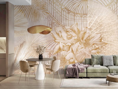 Фотообои Цветок водяной лилии