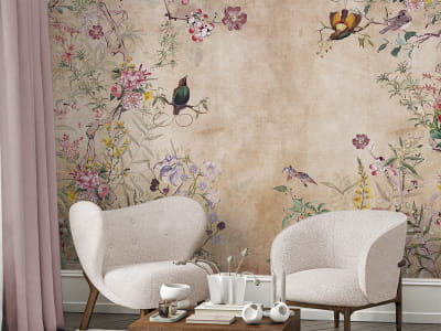 Фотообои Цветущий райский сад