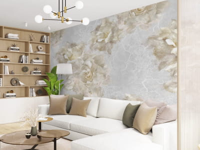 Фотообои Прекрасные пионы ( код: 26593 ) Фотообои Прекрасные пионы