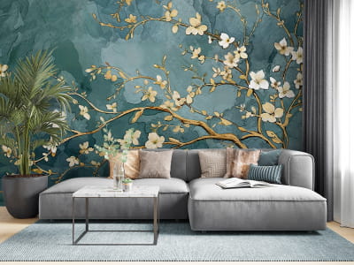 Фотообои Прекрасное цветение, арт