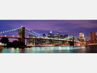 Фотошпалери Панорама на Бруклінський міст
