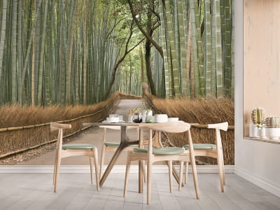 Фотообои Бамбуковый коридор