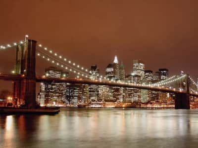 Фотообои Вечерний Бруклинский мост