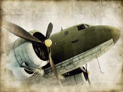Фотообои Старый самолёт