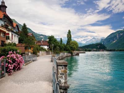 Фотошпалери Озеро у Швейцарії