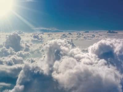 Фотообои Белые облака