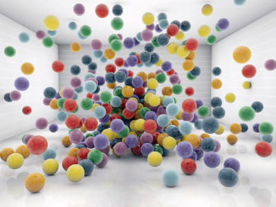 Фотообои Разноцветные шарики