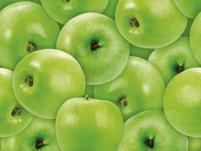 Фотообои Зелёные яблоки