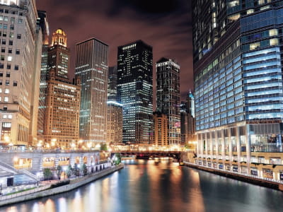 Фотообои Чикаго небоскребы