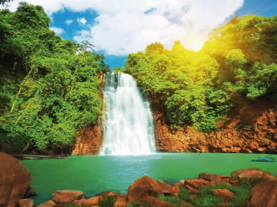 Фотошпалери Тропічний водоспад