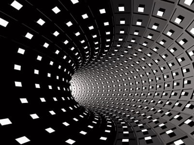 Фотошпалери Абстрактний тунель