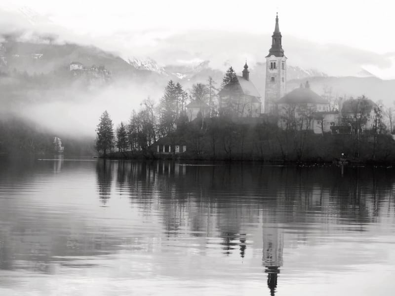 Фотошпалери Острів Блед