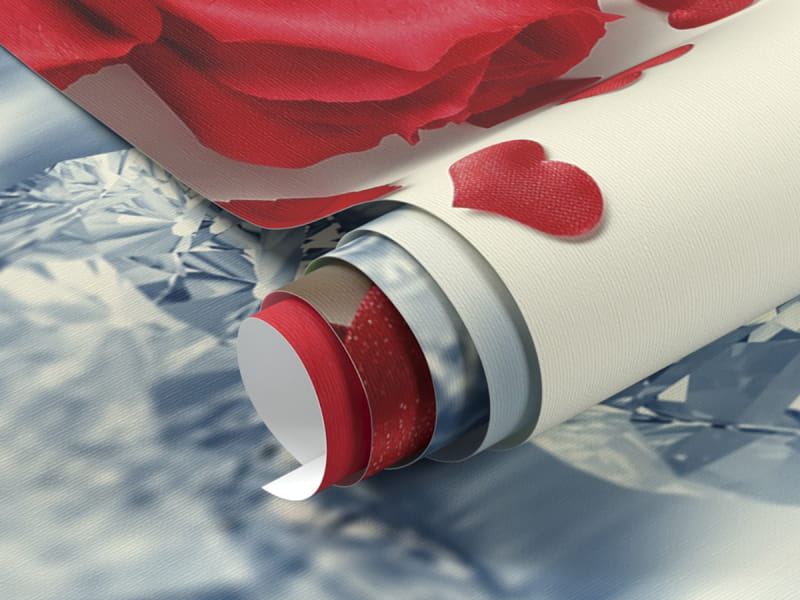 Фотообои Розы и бриллианты фрагмент #1