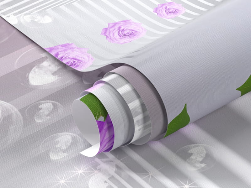 Фотообои Гламурные розы 3Д фрагмент #1