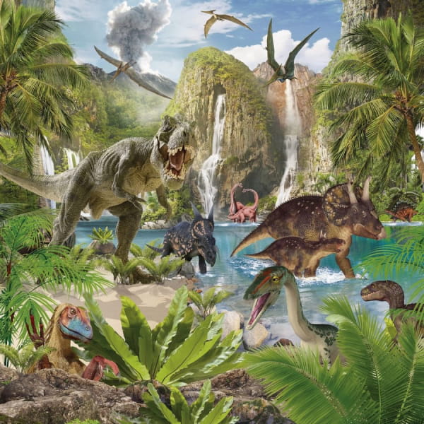 Фотообои Царство динозавров