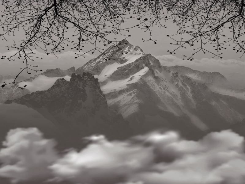 Фотообои Пейзаж горы