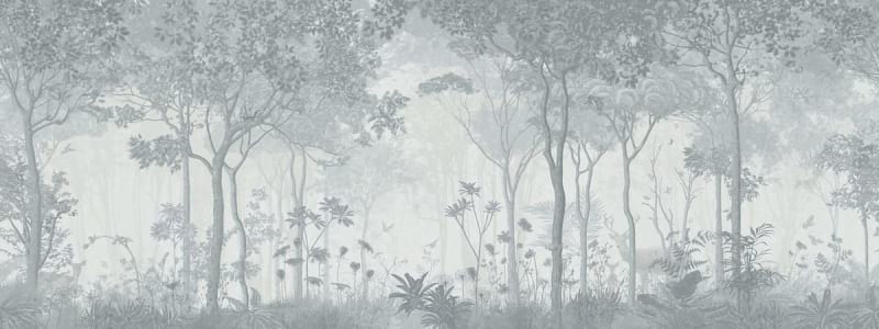 Фотошпалери Туман у сірому лісі
